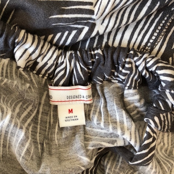 Gap Women’s Printed Paneled Maxi Dress Grey Print - Picture 7 of 12